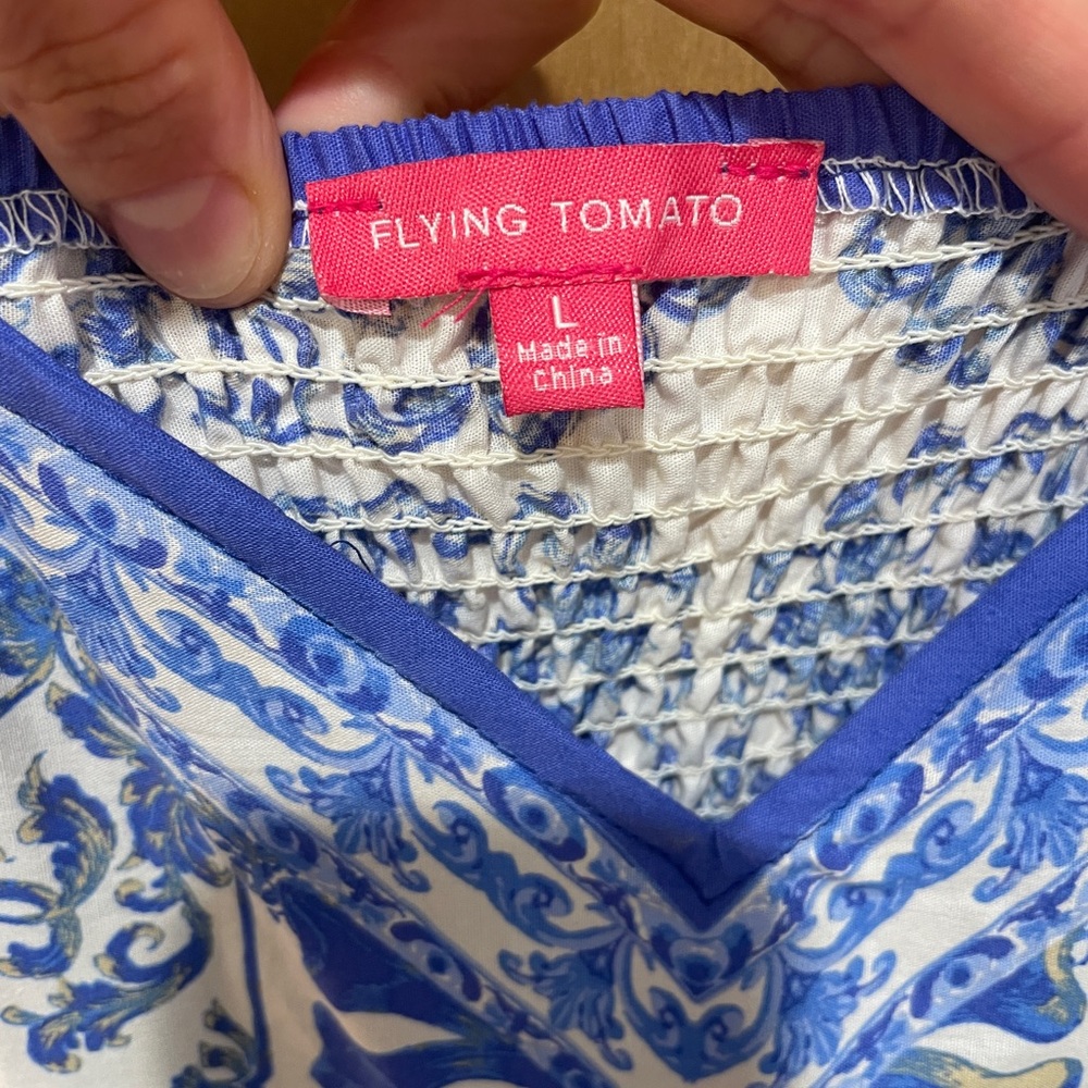 Flying Tomato Finding My Peace Woven Midi Dress - Picture 4 of 4